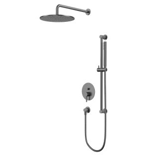 Душевой комплект WHITECROSS Y YSET05GM оружейная сталь